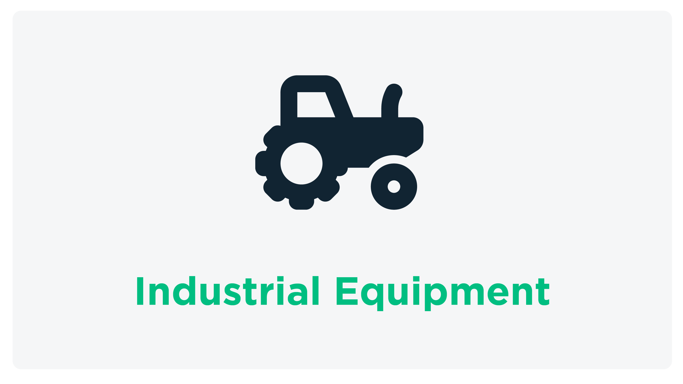 Industrial Equipment