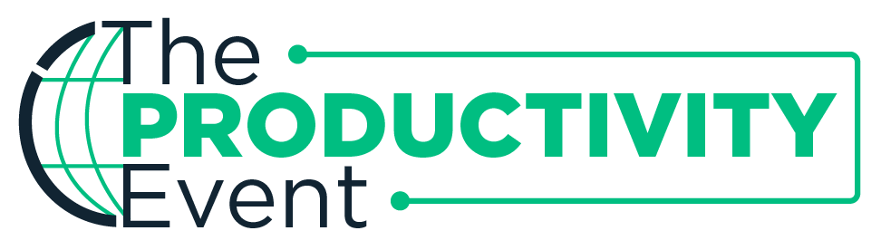The Productivity Event Logo_Navy_Green